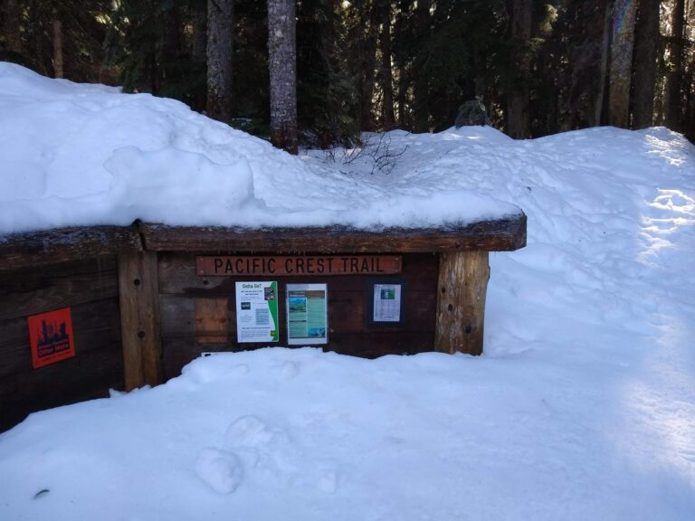 Snowshoe Pacific Crest Trail North from Snoqualmie Pass - Ordinary Adventures