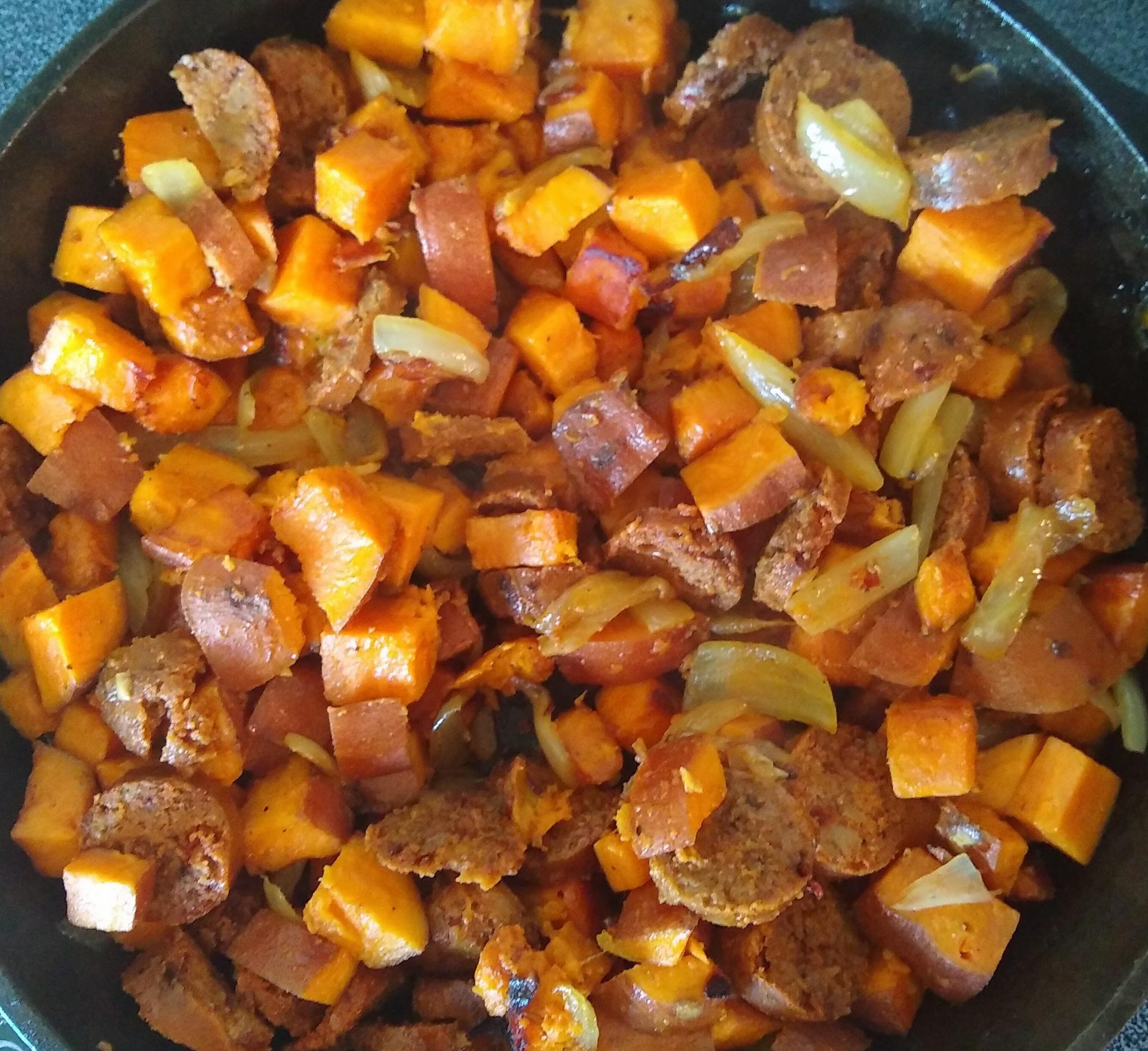 Hot to Make a Sweet Potato Breakfast Burrito for the trail Ordinary