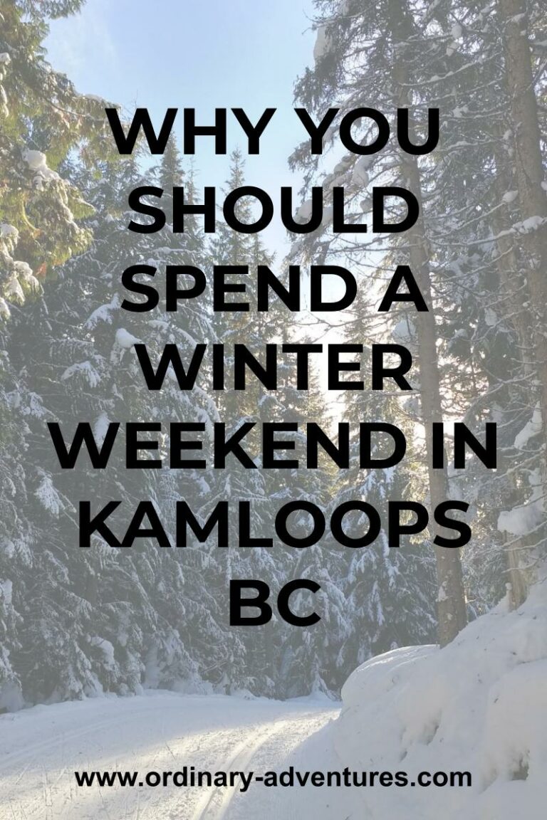 Cross Country Skiing Kamloops perfect winter weekend Ordinary