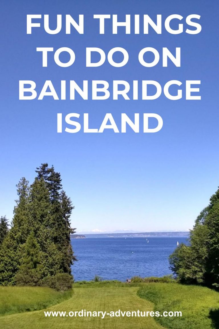 14 Fun Things to do on Bainbridge Island with or without a car