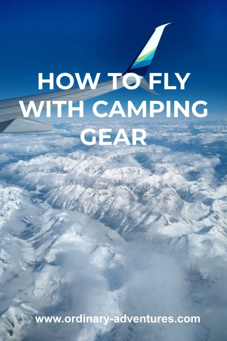 How to Fly with Camping Gear Ordinary Adventures