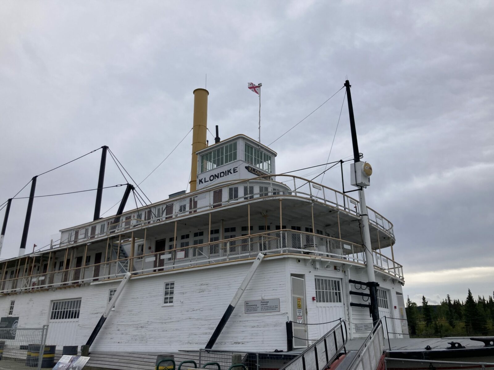 The SS Klondike, a riverboat turned museum in Whitehorse Yukon