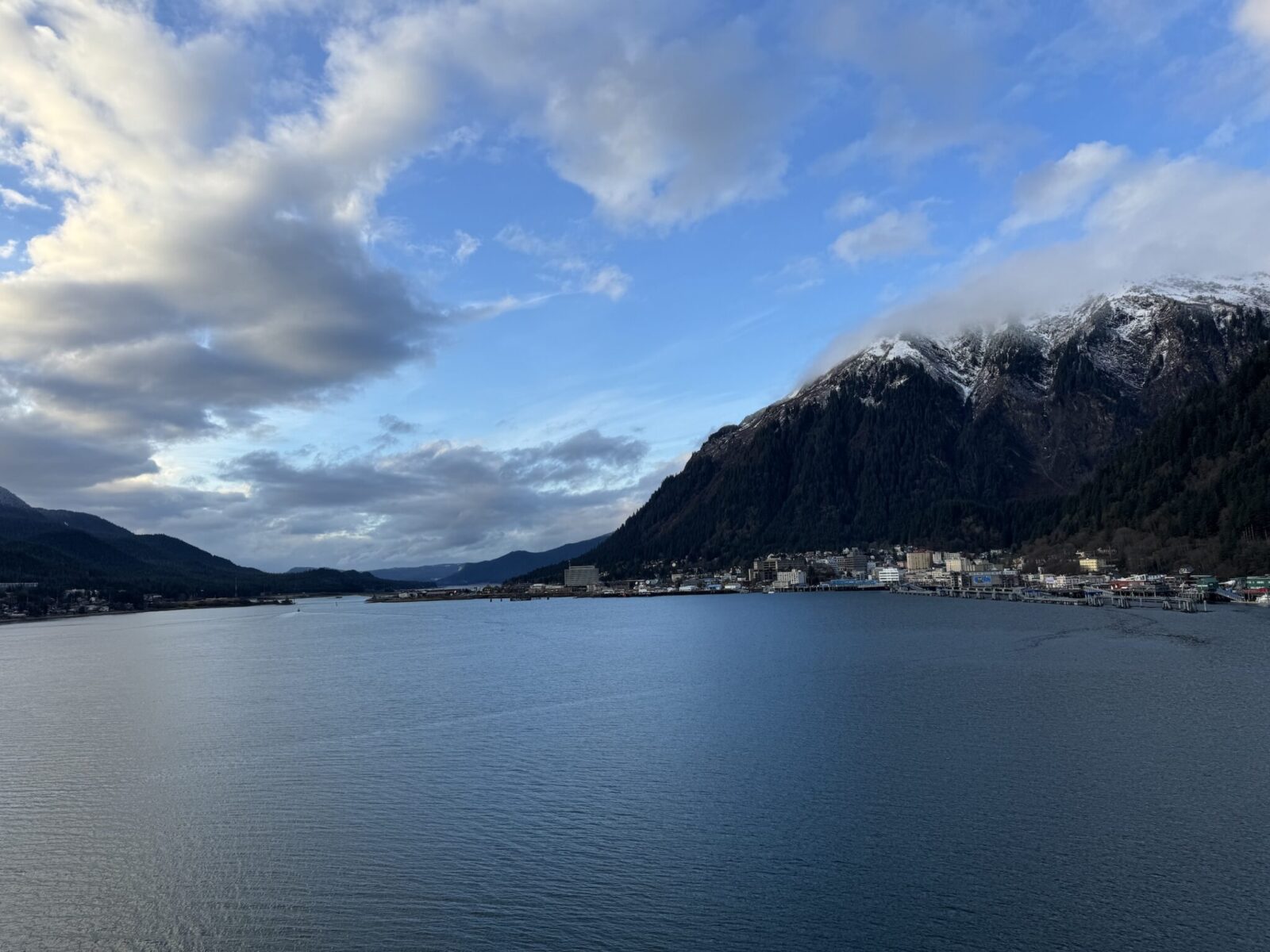 downtown Juneau from Gastineau channel